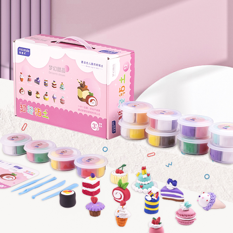 12テーマギフトボックス粘土セット - 漯河米卡玩具有限公司